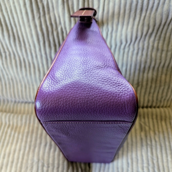 Dooney & Bourke Large Harrison Hobo Purple - Picture 9 of 16